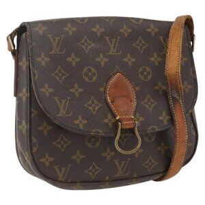 Authentic LOUIS VUITTON Monogram Saint Cloud GM Shoulder Bag M51242 LV